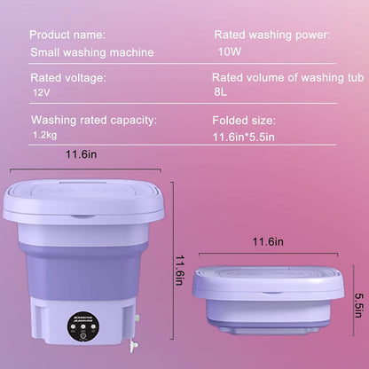 Foldable Mini Laundry Machine