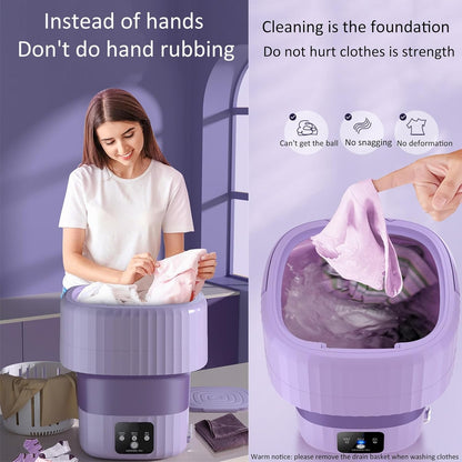 Foldable Mini Laundry Machine