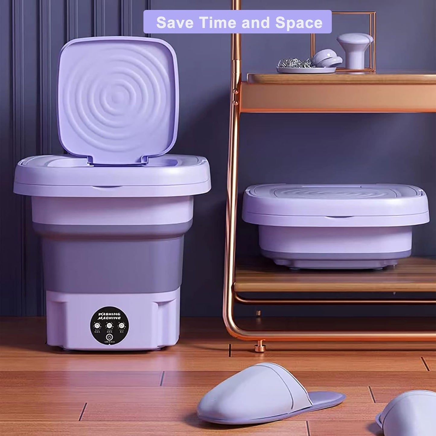 Foldable Mini Laundry Machine
