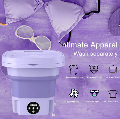 Foldable Mini Laundry Machine